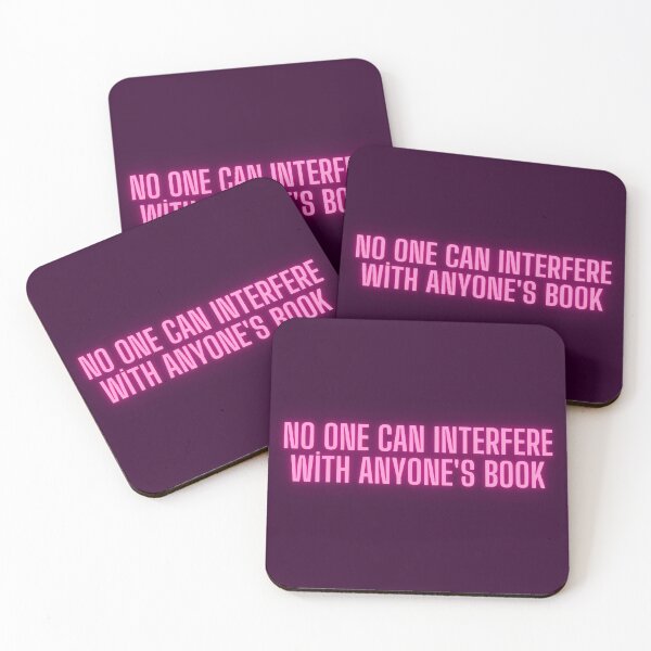 Item preview, NO ONE CAN INTERFERE WİTH ANYONE'S BOOK designed and sold by SeekingMeaning.