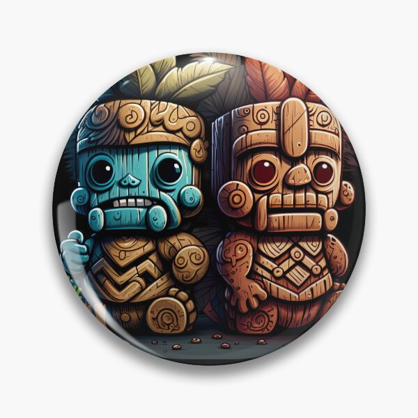 Item preview, The Tiki Twins designed and sold by GloriousIdiot.