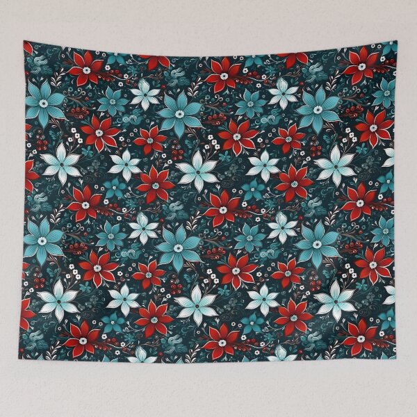 Item preview, Intense Flowers Pattern designed and sold by PixelPlaza4u.