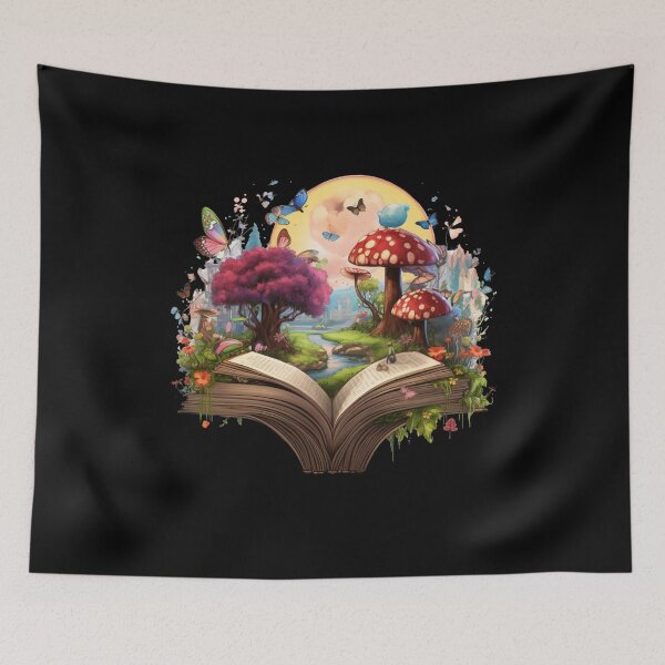 Item preview, floral book designed and sold by Mateusz Majcherek.