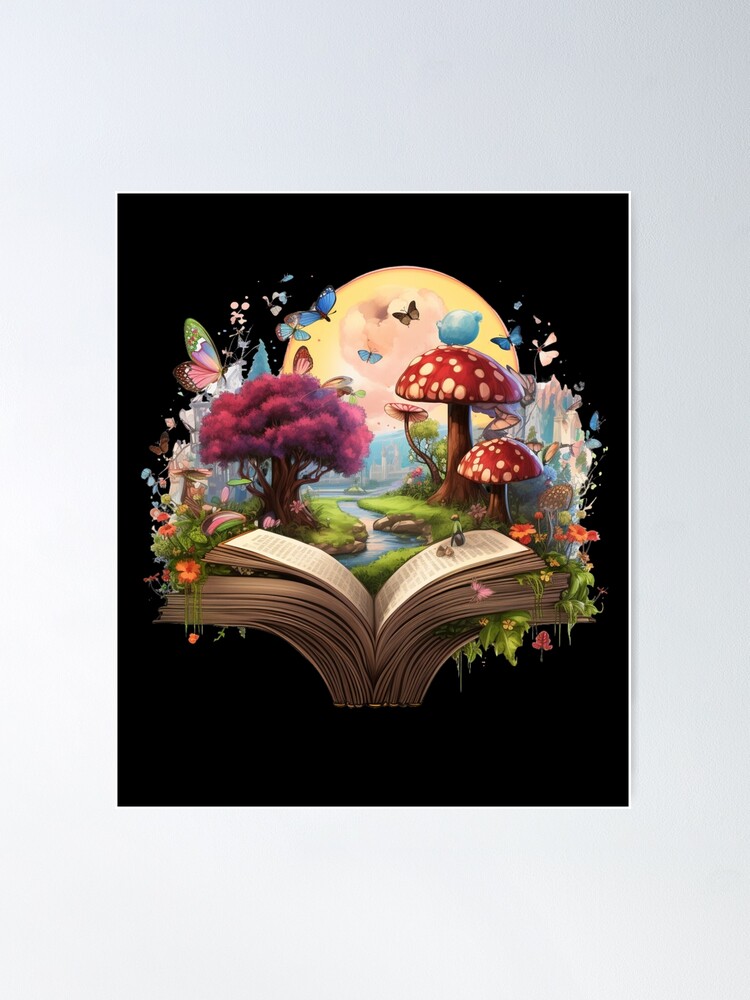 Bookish Delights Sticker for Sale by Mateusz Majcherek