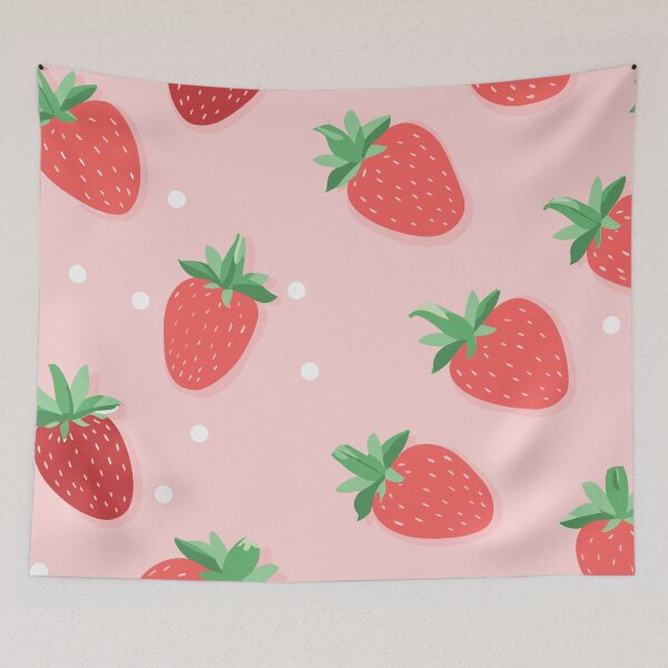 Item preview, Berrylicious Whimsy - Strawberry Patterns Inspired by a Beloved Film designed and sold by TheKinEmporium.