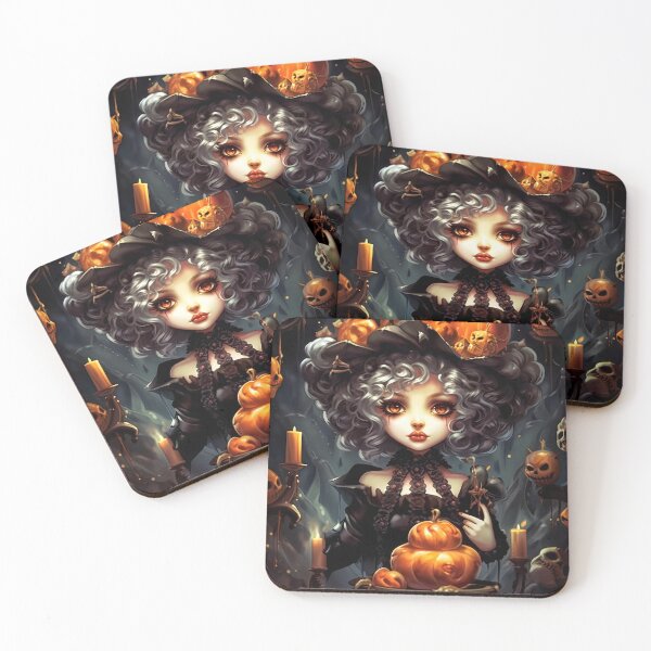 Item preview, Cute little Witch designed and sold by Art by Lilia.