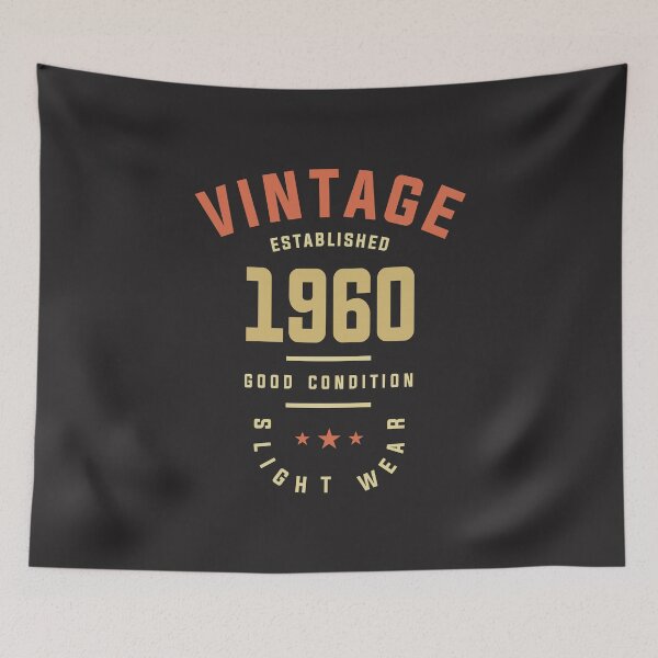 Item preview, Vintage 1960 64th Birthday designed and sold by cidolopez.