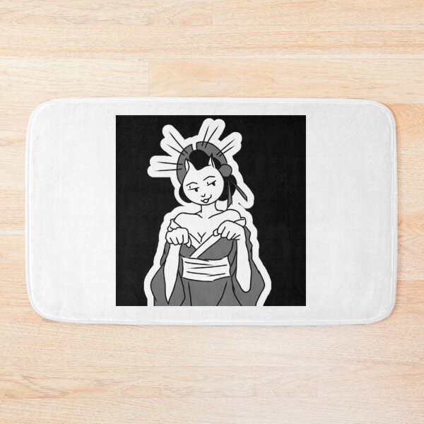 Item preview, Japanese lady cat from battle cat  designed and sold by Puchi Evans.