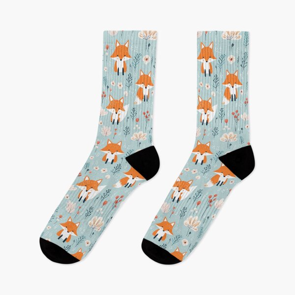 Item preview, Cute fox pattern designed and sold by Lexa Pix.