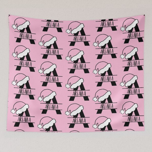Item preview, Personalized Pink Santa Hat Monogram - Ari  designed and sold by MysticMagpie.