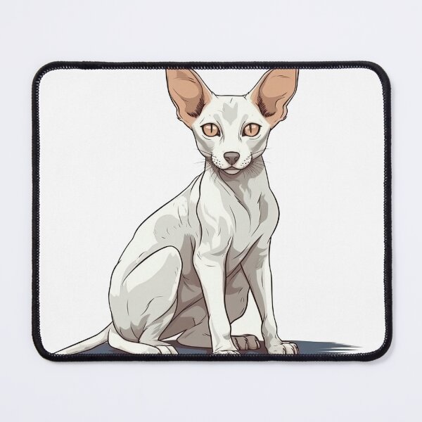 Item preview, Oriental Shorthair Smart Cat Design: Funny Cartoon Illustration + Playful Wit! designed and sold by DooodleGod.