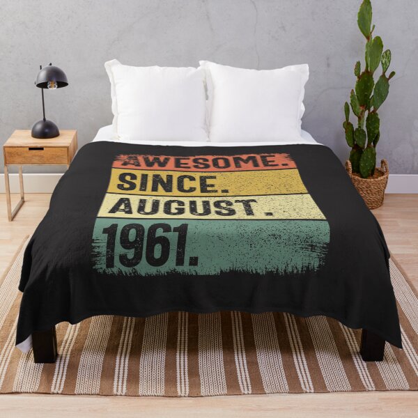 Item preview, Awesome Since August 1961 63rd Birthday designed and sold by cidolopez.
