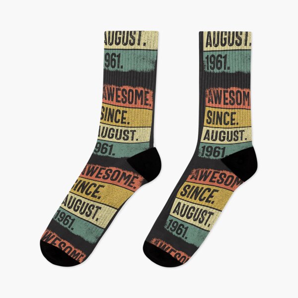 Item preview, Awesome Since August 1961 63rd Birthday designed and sold by cidolopez.