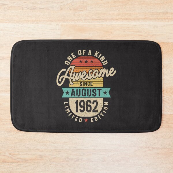 Item preview, Awesome Since August 1962 62nd Birthday designed and sold by cidolopez.