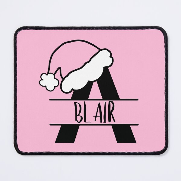 Item preview, Personalized Pink Santa Hat Monogram - Blair designed and sold by MysticMagpie.