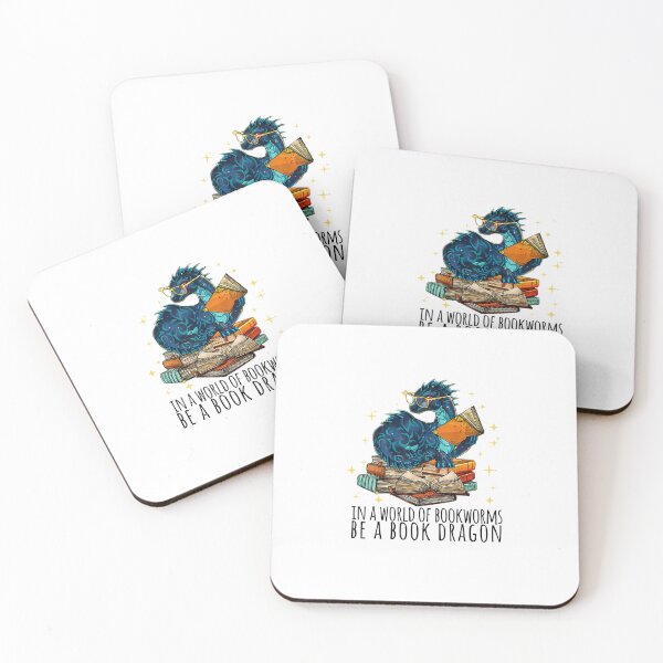 Item preview, In A World Of Bookworms Be A Book Dragon, Books Lover Gift designed and sold by HustleArtShop.