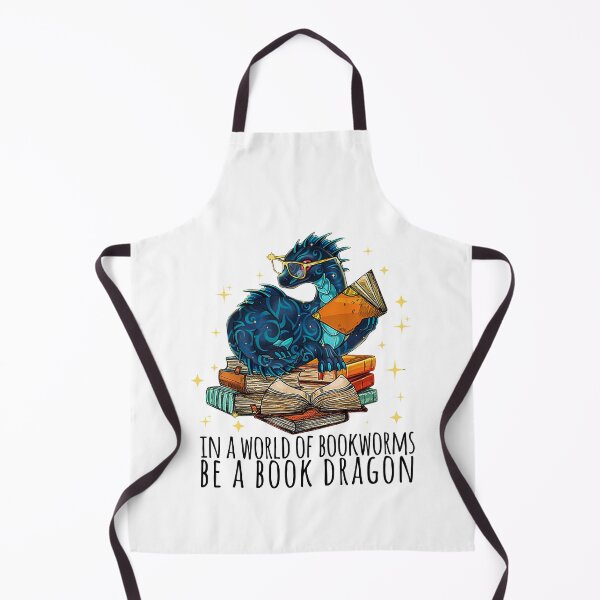 Item preview, In A World Of Bookworms Be A Book Dragon, Books Lover Gift designed and sold by HustleArtShop.