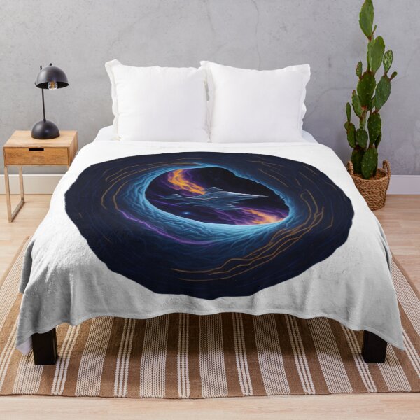 Item preview, Travesía a lo Desconocido: Nave Espacial en el Agujero de Gusano designed and sold by ProductArtistry.
