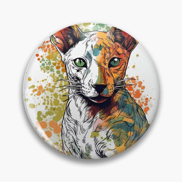 Item preview, Colorful Mixed Media Art of Oriental Shorthair: Feline Expressionism by Creative Artist designed and sold by DooodleGod.