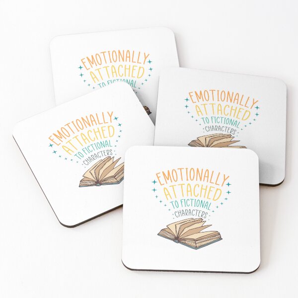 Item preview, Emotionally Attached To Fictional Characters, fictional character lover gift idea designed and sold by HustleArtShop.