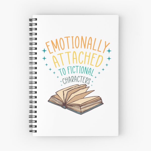 Item preview, Emotionally Attached To Fictional Characters, fictional character lover gift idea designed and sold by HustleArtShop.
