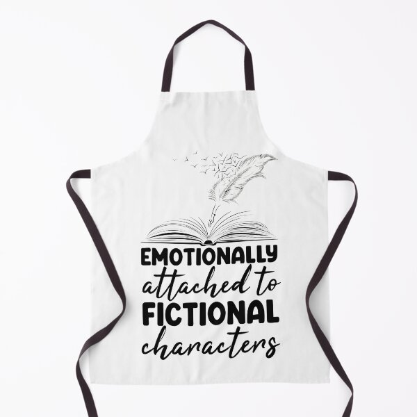 Item preview, Emotionally Attached To Fictional Characters, fictional character lover gift idea, Reading lovers designed and sold by HustleArtShop.