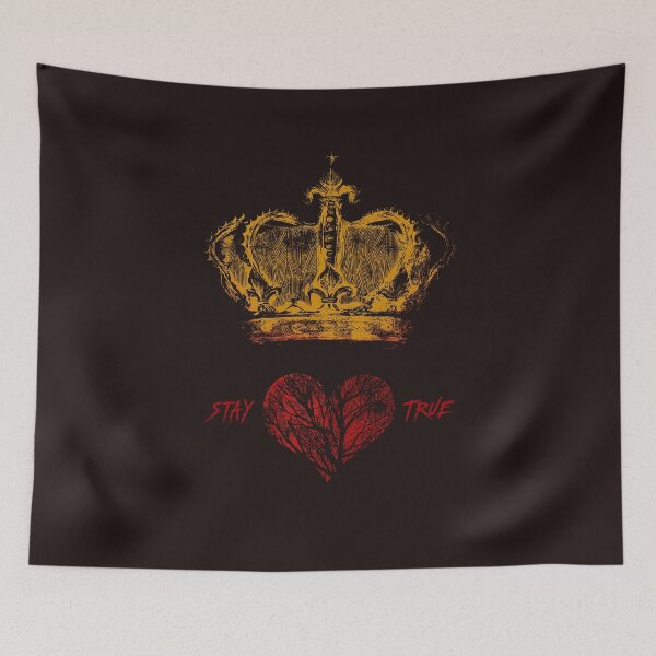 Item preview, stay true (king of hearts) designed and sold by hayrpictures.