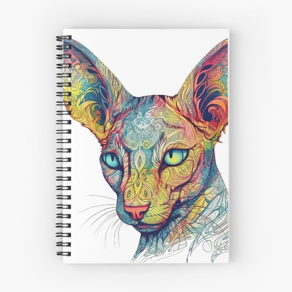 Item preview, Oriental Fastcat Realistic Photo Print - Sleek & Agile Breed Eye Candy designed and sold by DooodleGod.