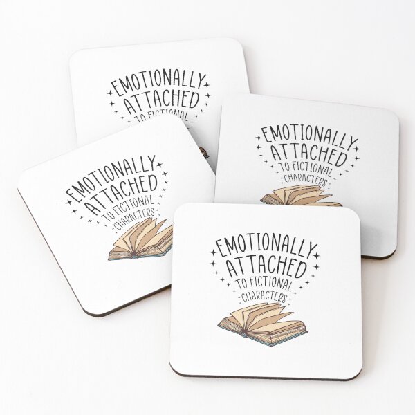 Item preview, Emotionally Attached To Fictional Characters, fictional character lover gift idea designed and sold by HustleArtShop.