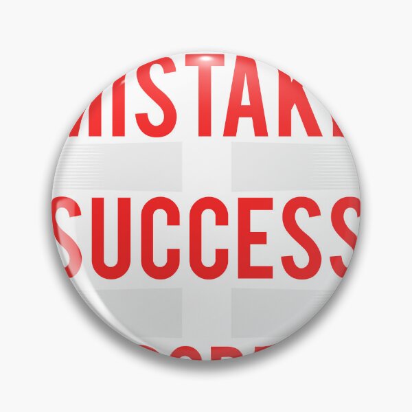 Item preview,  A MISTAKE ID SUCCESS IN PROGRESS-Motivational designed and sold by 24gap.