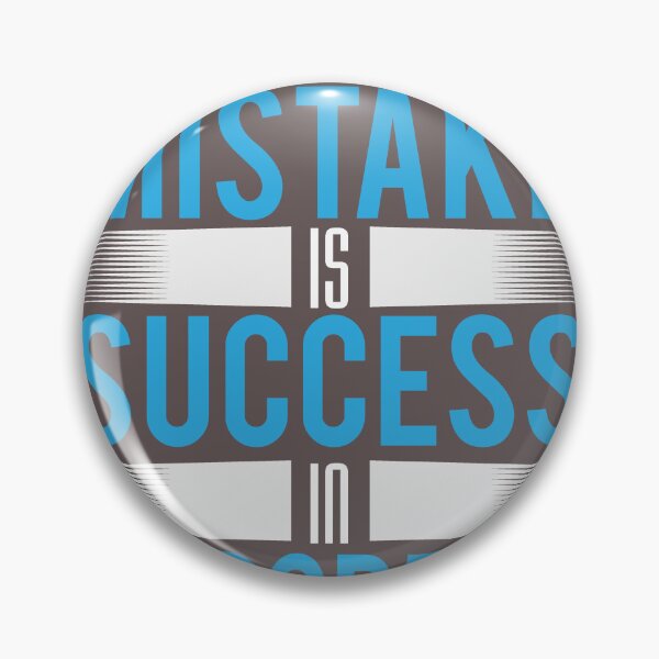Item preview,  A MISTAKE ID SUCCESS IN PROGRESS-Motivational designed and sold by 24gap.