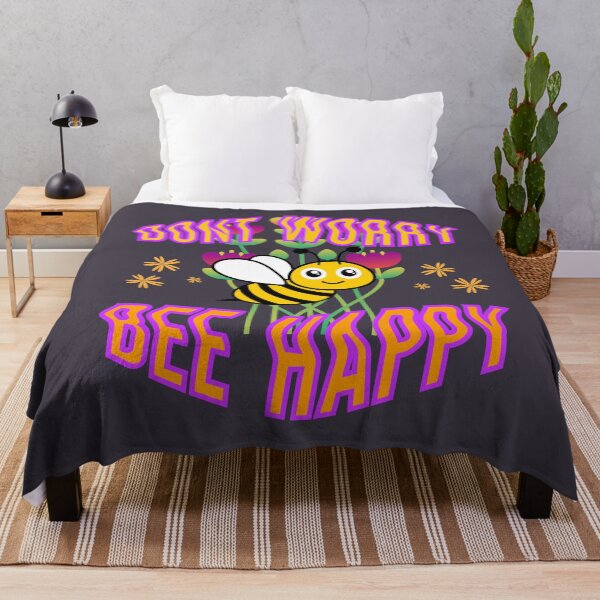 Item preview, Dont Worry Be Happy, Bee designed and sold by Ellimade.