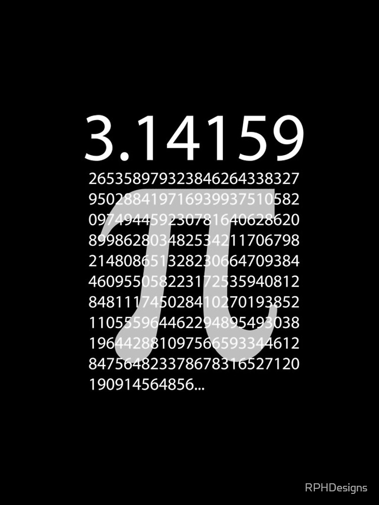 Thumbnail 4 of 4, iPhone Case, The number Pi designed and sold by RPHDesigns.