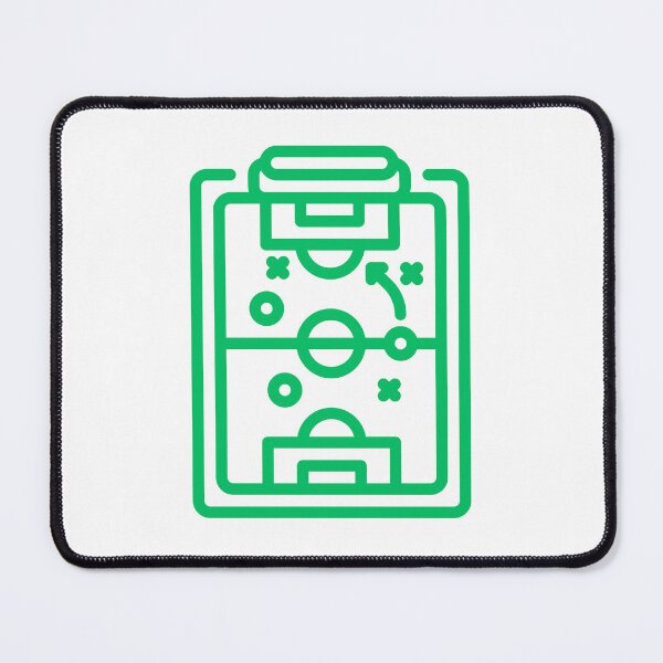 Item preview, Football Green Tactic Ball Icon | Soccer Field Formation On Tactical Mastery designed and sold by Football Stickers World.