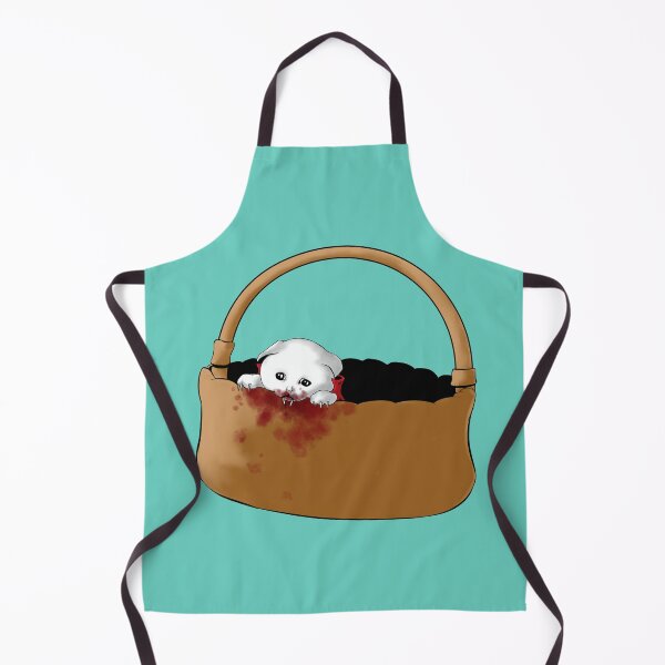 Item preview, Cute Vampire Kitten in A Basket designed and sold by TheWoodsRDark.