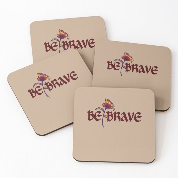 Aperçu de l'œuvre Soit brave créée et vendue par FrictionMaxxing.