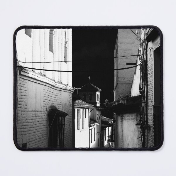 Item preview, Black and white street in Granada designed and sold by andfromwhite.