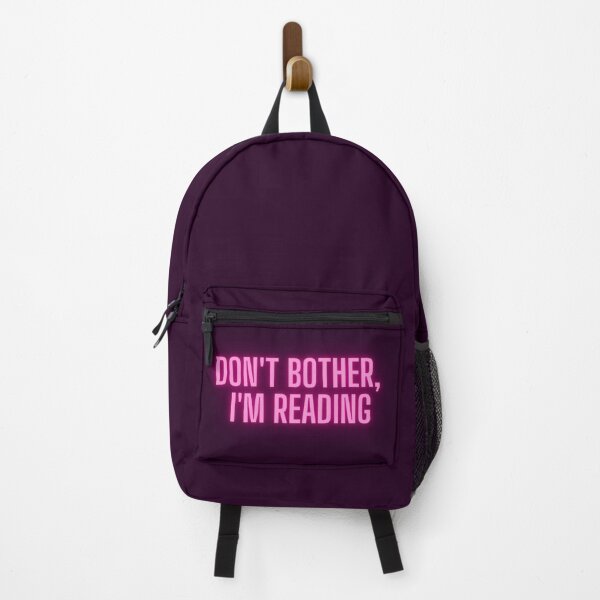 Item preview, DON'T BOTHER,I'M READING 2 designed and sold by SeekingMeaning.