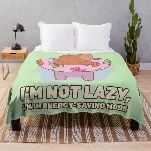 Item preview, I'm not lazy, I'm in energy-saving mode funny meme designed and sold by rdxart.
