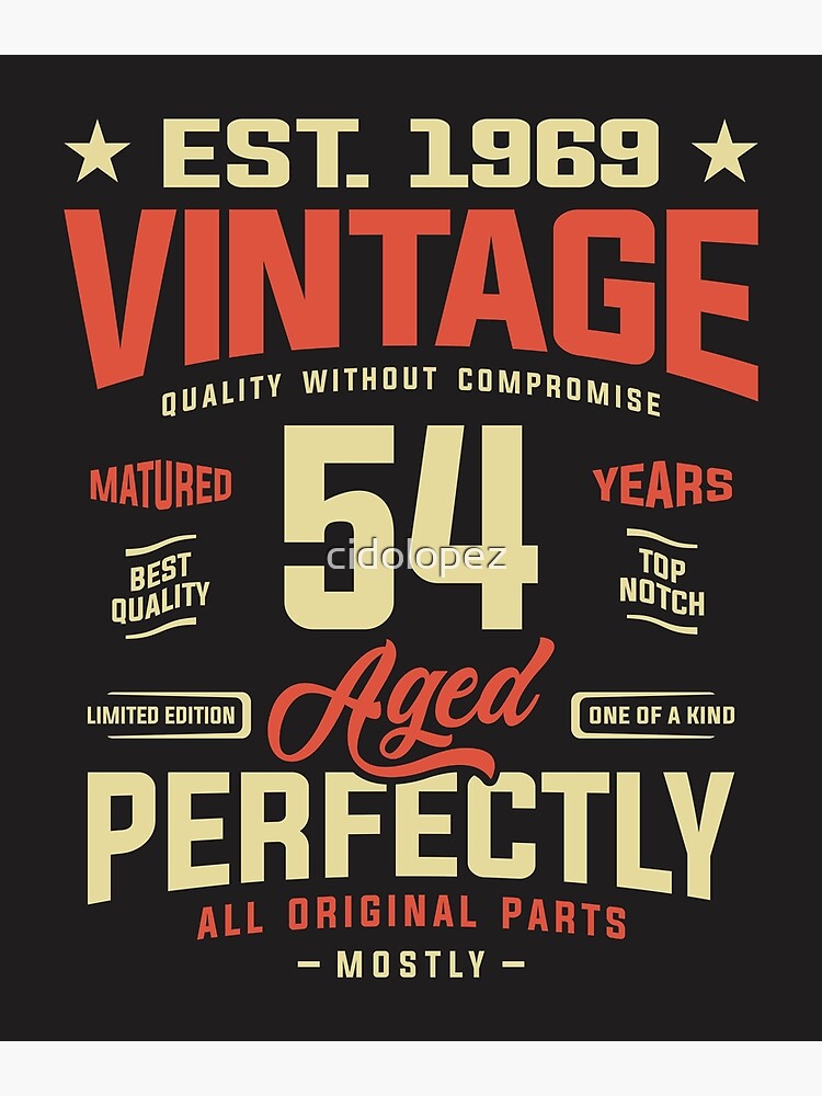Vintage 40th Birthday Top Notch Since 1979 Exclusive Shirt