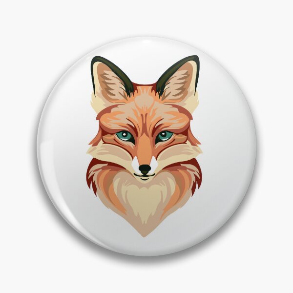 Item preview, Hand drawn fox sticker wild animal  designed and sold by GizziArt.