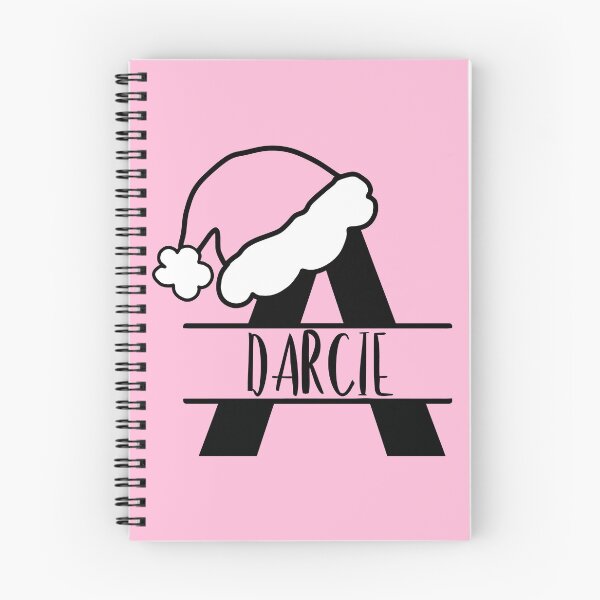Item preview, Personalized Pink Santa Hat Monogram - Darcie designed and sold by MysticMagpie.