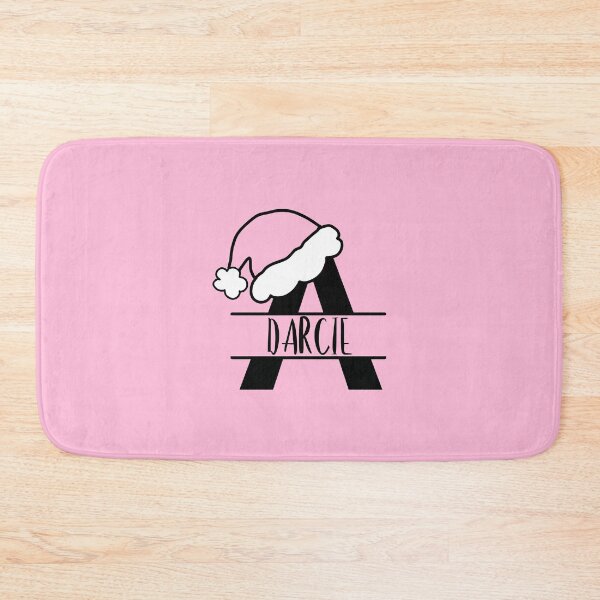 Item preview, Personalized Pink Santa Hat Monogram - Darcie designed and sold by MysticMagpie.