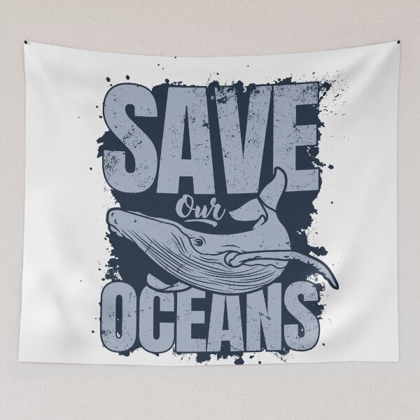 Item preview, Save the oceans designed and sold by addict2reading.