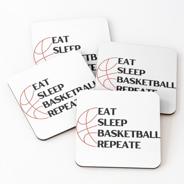 Item preview, Eat sleep basketball repeat  designed and sold by mikasa.art.