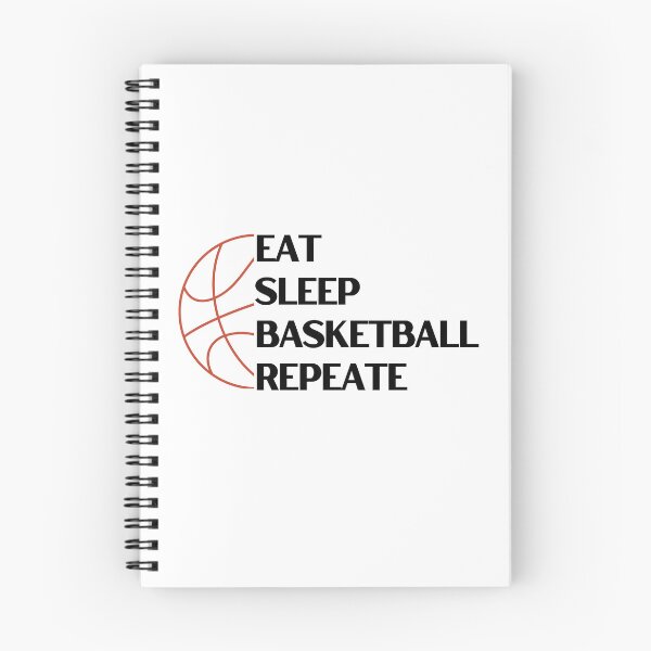 Item preview, Eat sleep basketball repeat  designed and sold by mikasa.art.