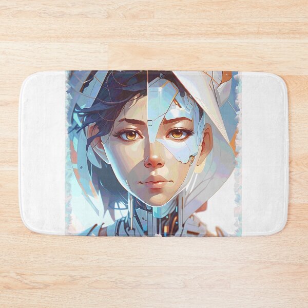 Item preview, girl cyborg 2023 tileartwork designed and sold by tileartwork.