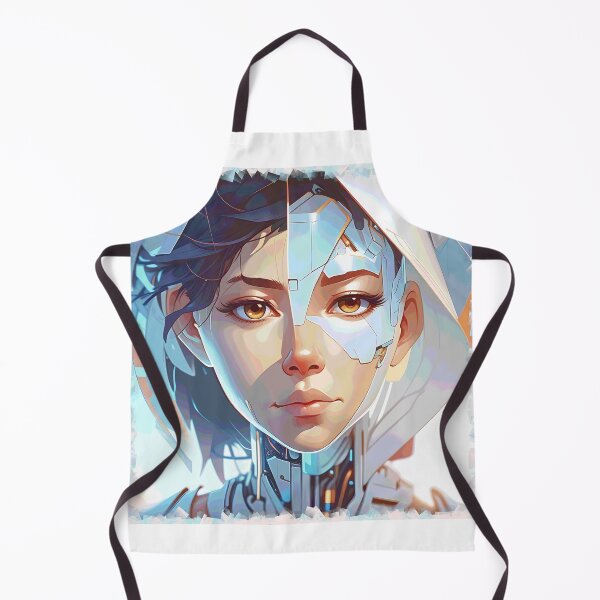 Item preview, girl cyborg 2023 tileartwork designed and sold by tileartwork.