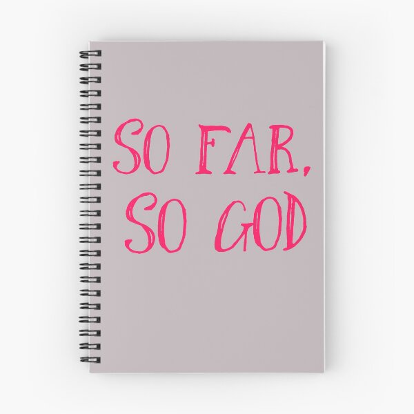 Item preview, So Far, So God designed and sold by Christine Philbrick.