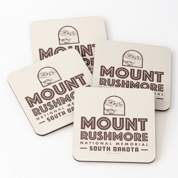 Item preview, Mount Rushmore South Dakota (Brown) designed and sold by deadmansupplyco.