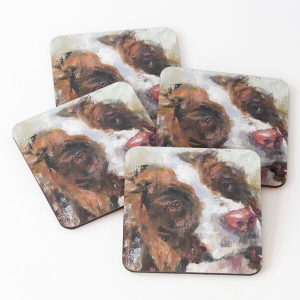 Item preview, English Setter Dog Painting in Oil designed and sold by Anne Marie Propst.