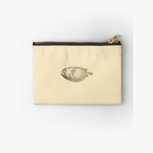 Item preview, Vintage Puffer Fish Illustration designed and sold by gildedfinches.