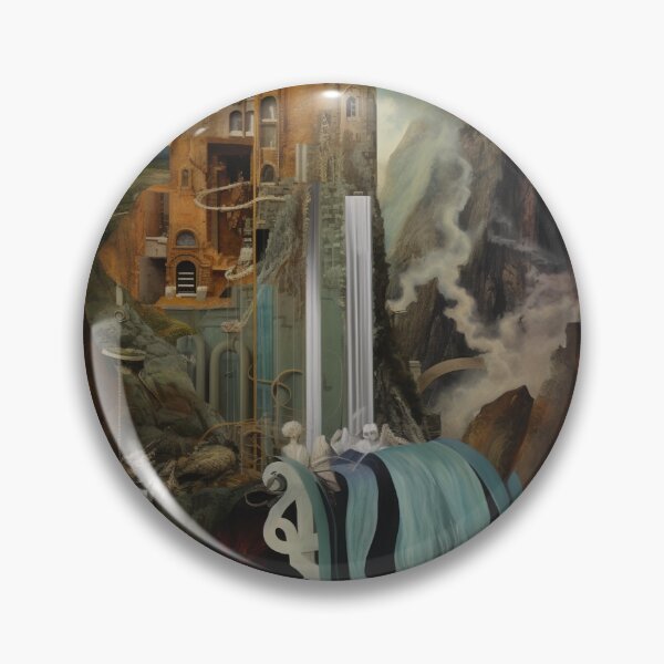 Item preview, Dada Cascade: An Artistic Rebellion in Nature - 30 designed and sold by Moisky Art.